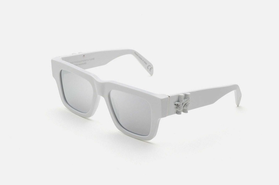 Glasses Retrosuperfuture | Mega White Gibson Hazard