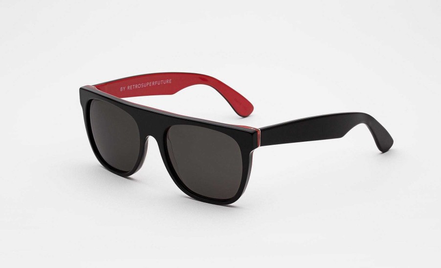 Glasses Retrosuperfuture | Flat Top Rgb Red