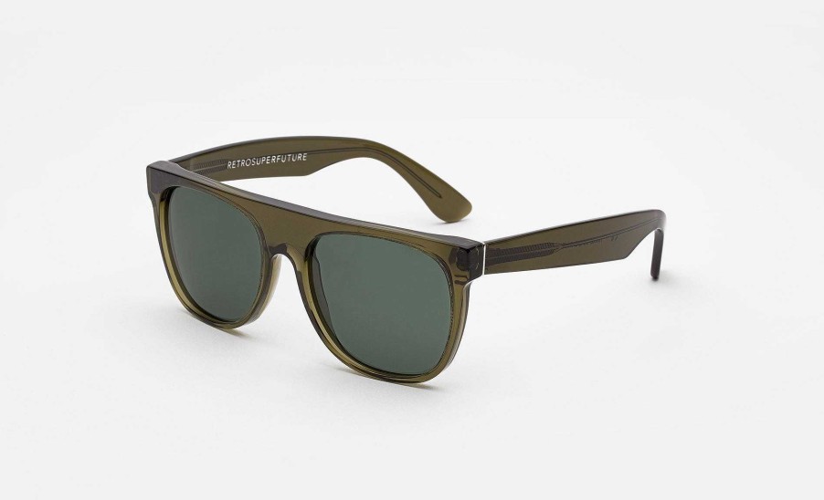 Glasses Retrosuperfuture | Flat Top Bottle Green