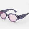 Glasses Retrosuperfuture | Drew Mama Crystal Navy Blue