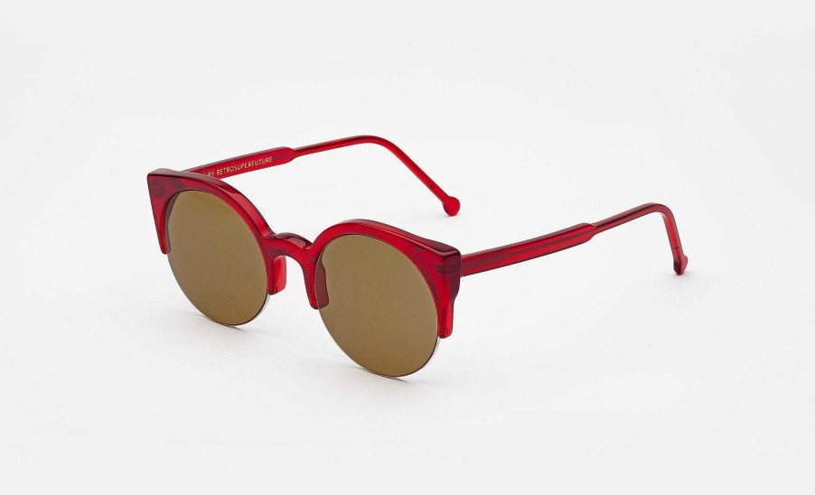 Glasses Retrosuperfuture | Lucia Ruby Red