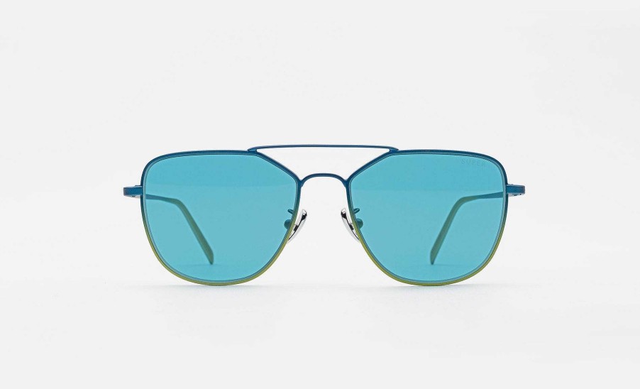 Partners Retrosuperfuture | Super For I Visionari Sun Turquoise Fade