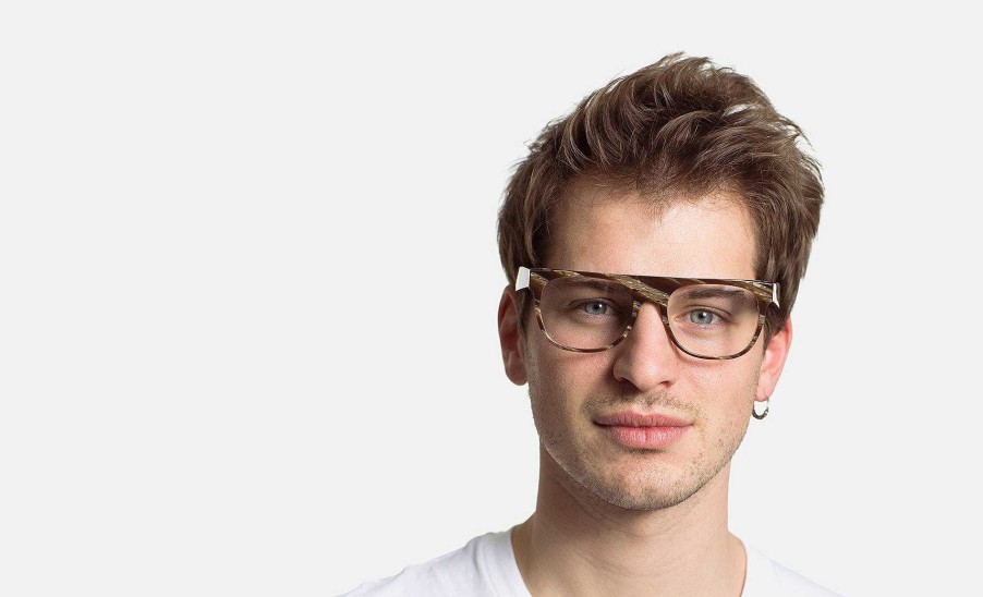 Glasses Retrosuperfuture | Flat Top Optical Natural Horn