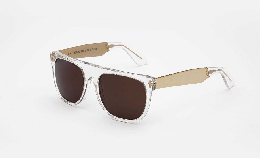 Glasses Retrosuperfuture | Flat Top Francis Crystal