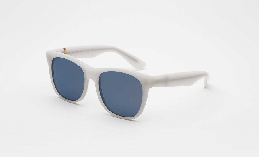 Glasses Retrosuperfuture | Classic Ivory Blue Lens