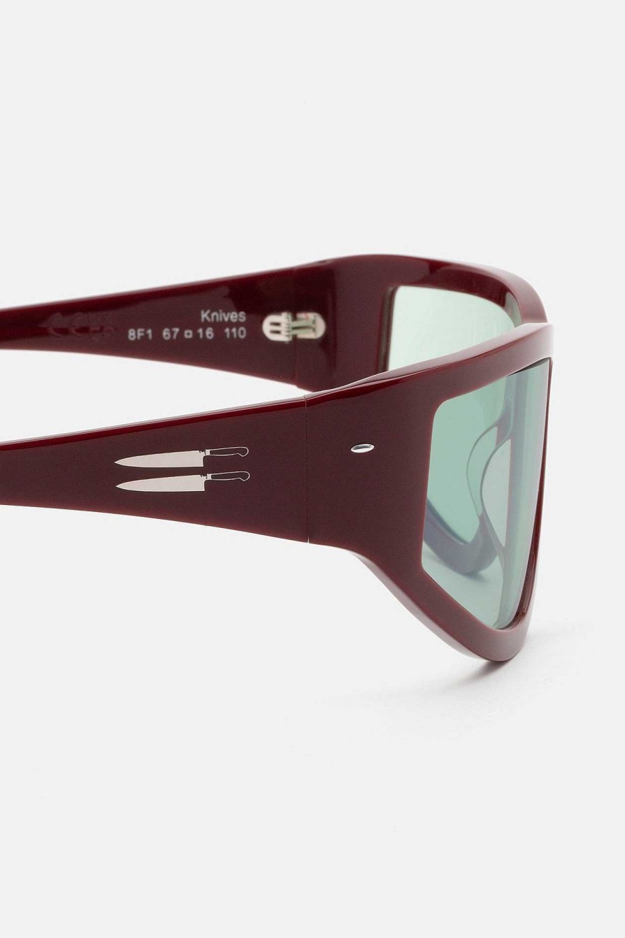 Glasses Retrosuperfuture | Andy Warhol Ix Knives Burgundy