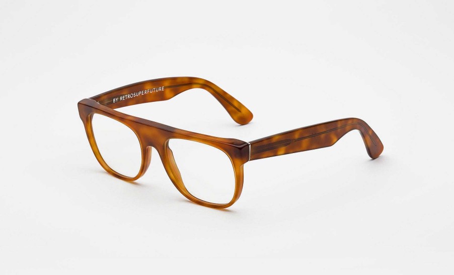 Glasses Retrosuperfuture | Flat Top Optical Light Havana