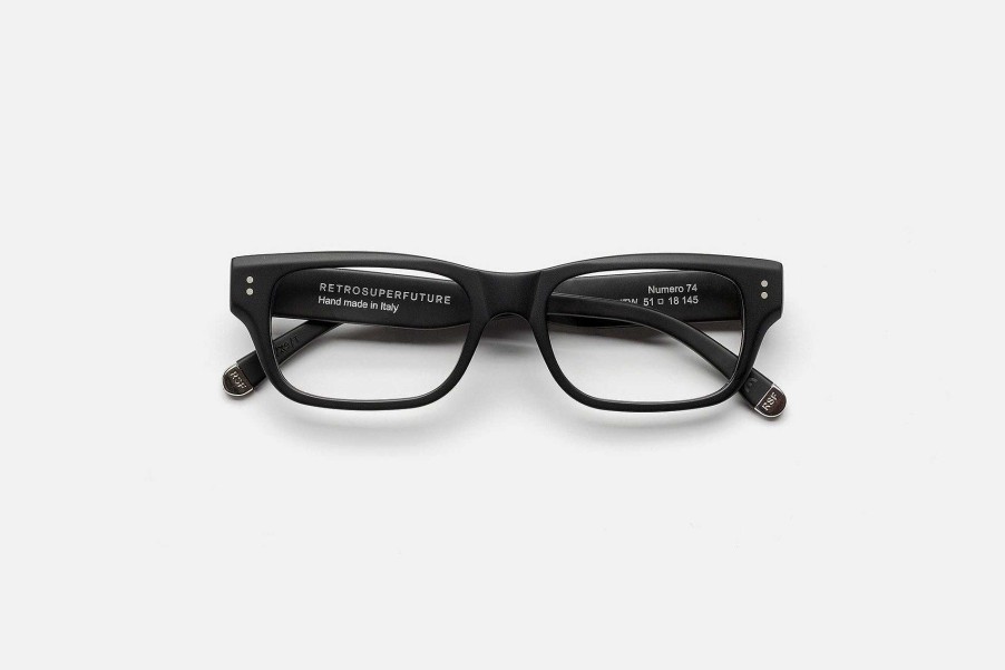 Glasses Retrosuperfuture | Numero 74 Nero Opaco