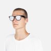 Glasses Retrosuperfuture | Duo-Lens Classic Silver&Black