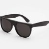 Glasses Retrosuperfuture | Flat Top Black Leather