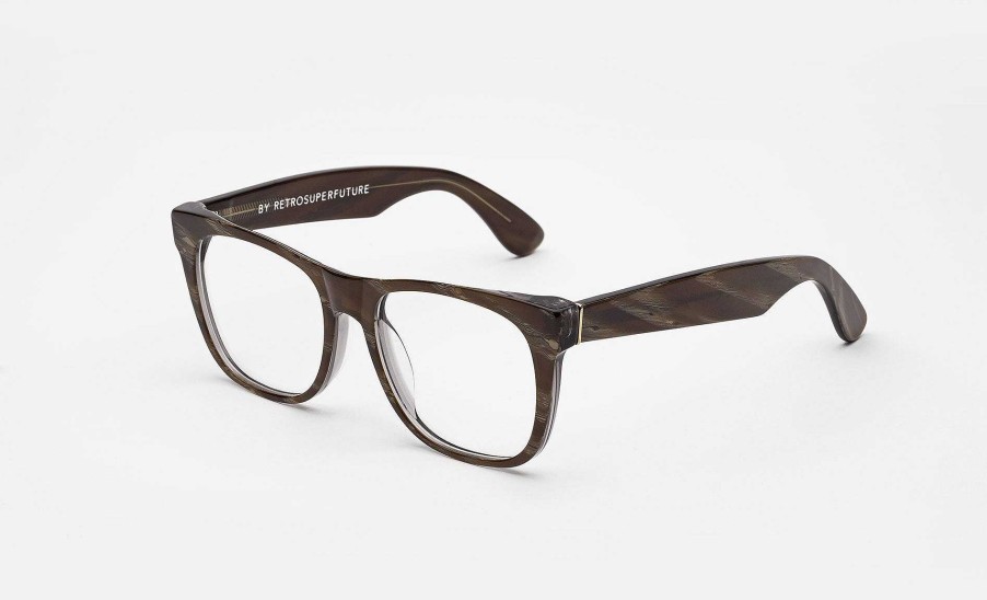 Glasses Retrosuperfuture | Classic Optical Natural Horn