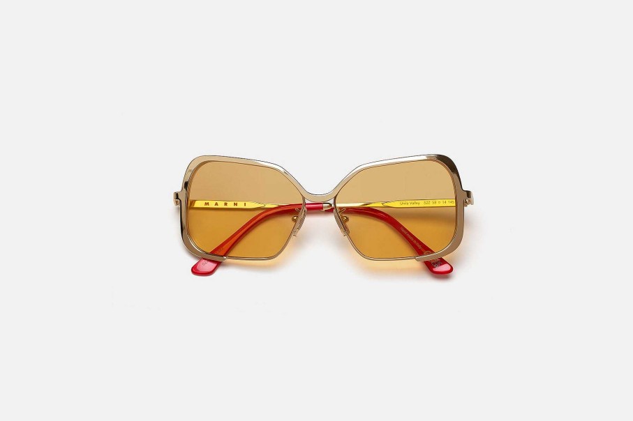 Glasses Retrosuperfuture | Unila Valley Gold Mustard