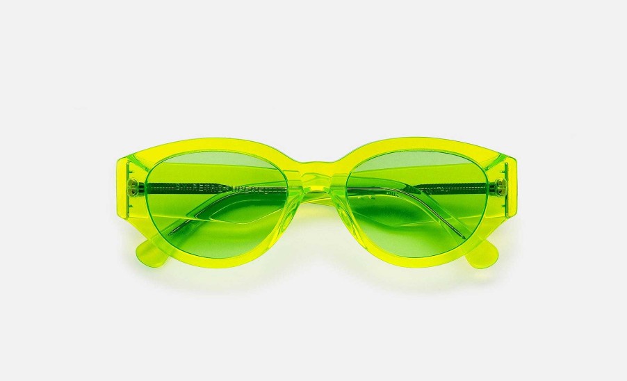 Glasses Retrosuperfuture | Drew Mama Hot Green