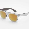 Glasses Retrosuperfuture | Duo Lens Flat Top Gold Silver