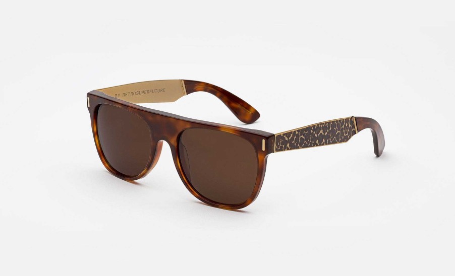 Glasses Retrosuperfuture | Flat Top Francis Leopard