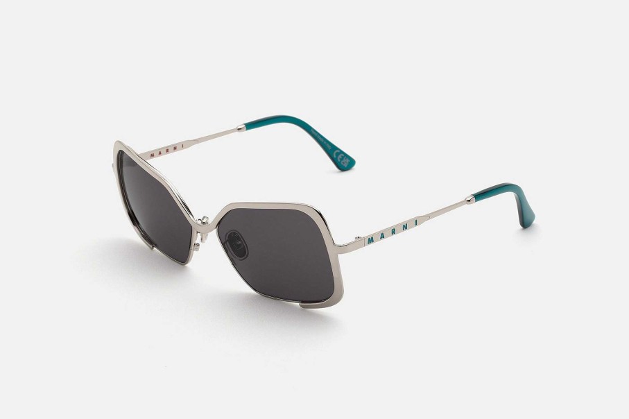 Glasses Retrosuperfuture | Unila Valley Silver Teal