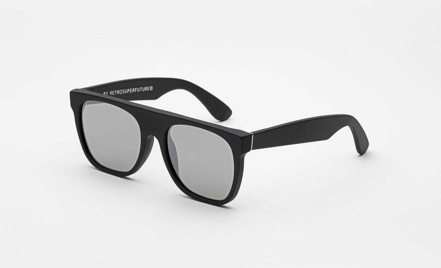 Glasses Retrosuperfuture | Flat Top Black Matte Zero