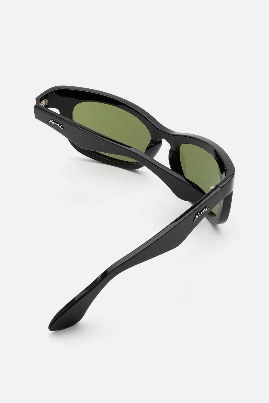 Glasses Retrosuperfuture | Isamu Black Green