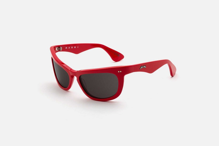 Glasses Retrosuperfuture | Isamu Solid Red