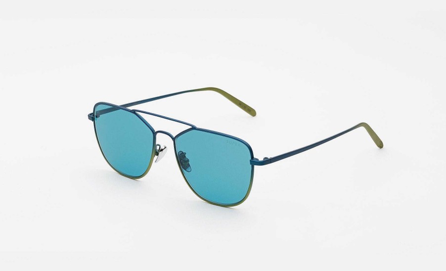 Glasses Retrosuperfuture | Super For I Visionari Sun Turquoise Fade