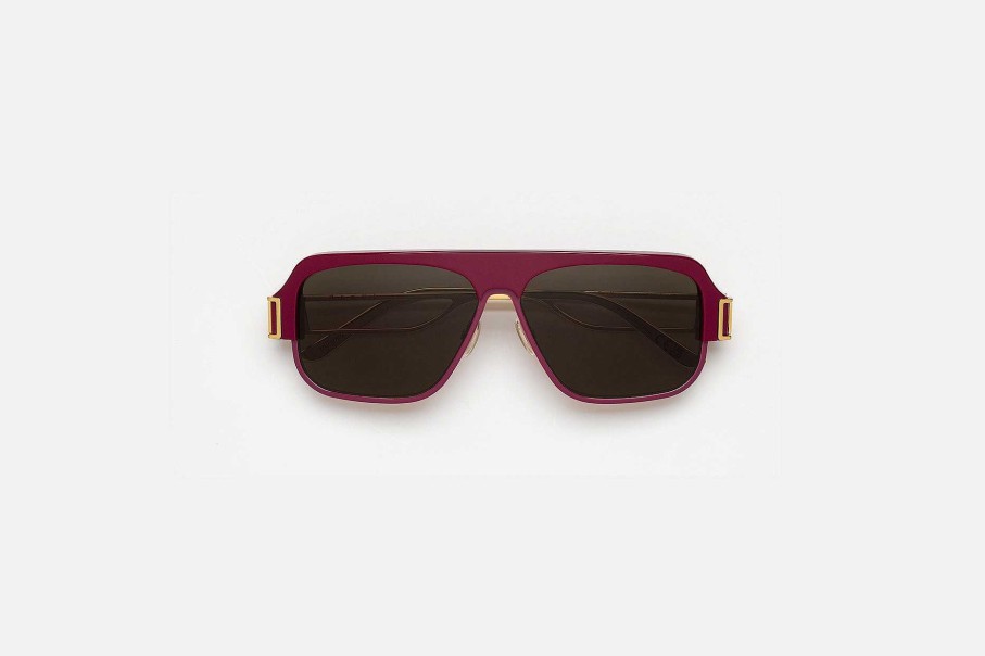 Glasses Retrosuperfuture | Burullus Burgundy Gold