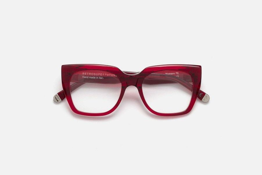 Glasses Retrosuperfuture | Numero 76 Rosso Profondo