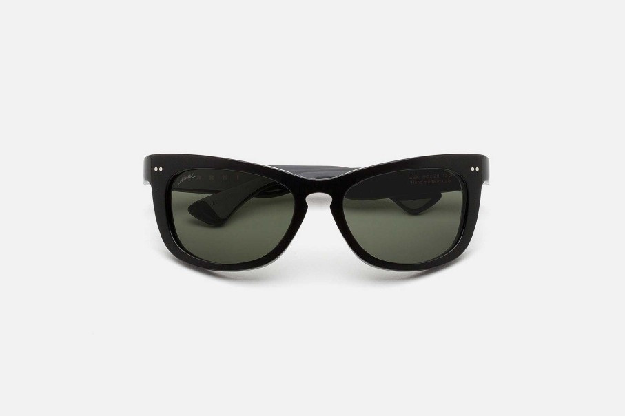 Glasses Retrosuperfuture | Isamu Black Green