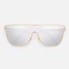 Glasses Retrosuperfuture | Lenz Flat Top Silver