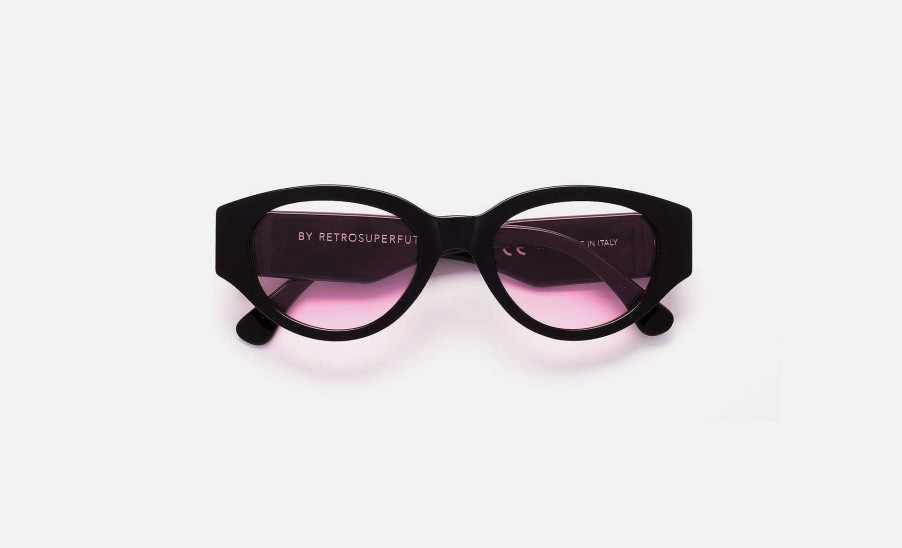 Glasses Retrosuperfuture | Drew Mama Black Pink