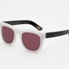 Glasses Retrosuperfuture | Ciccio Ivory/Black Red Lens