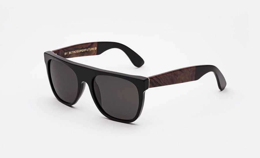 Glasses Retrosuperfuture | Flat Top Black&Briar