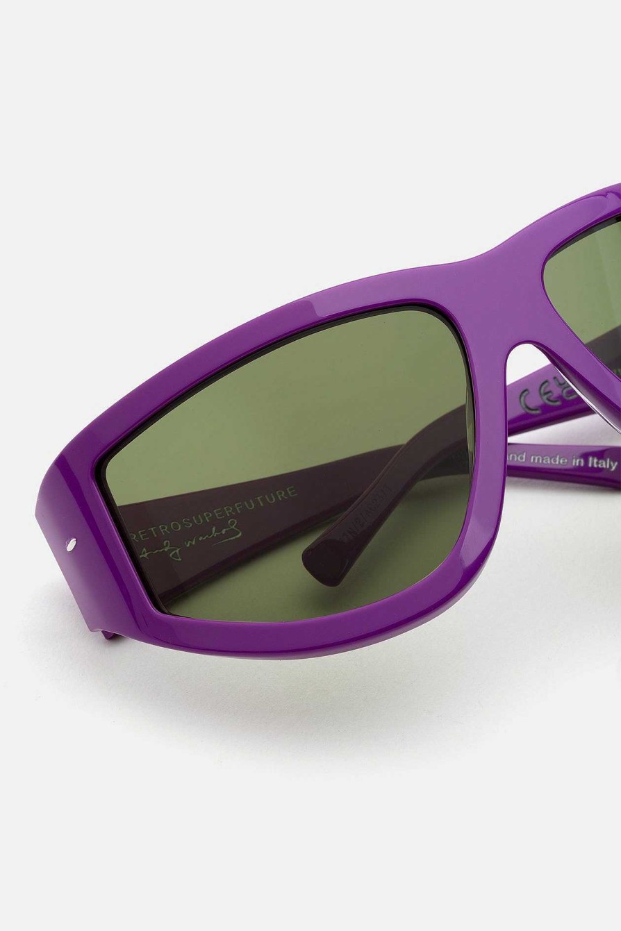 Glasses Retrosuperfuture | Andy Warhol Knives Purpureus