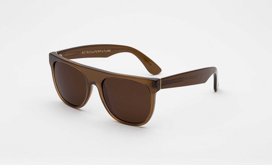 Glasses Retrosuperfuture | Flat Top Crystal Brown